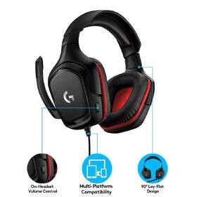 Headset Logitech G332 černý/červený

 obrázek produktu 4 z 4