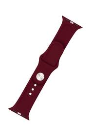 Řemínek FIXED Silicone Strap na Apple Watch 38/40/41 mm - vínově červený 

 obrázek produktu 1 z 3