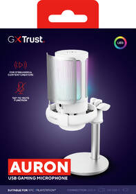 Mikrofon Trust GXT238 Auron, USB-C, RGB bílý

 obrázek produktu 8 z 12