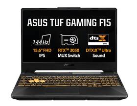 Notebook Asus TUF Gaming F15 černý

 obrázek produktu 3 z 13
