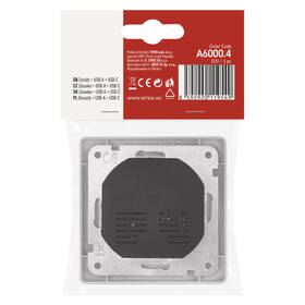 Zásuvka EMOS jednonásobná s USB-A a USB-C bílá

 obrázek produktu 8 z 8