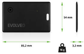 Lokátor Evolveo TrackCard s Apple Find My černý

 obrázek produktu 11 z 12
