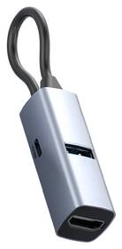 USB Hub Mobile Origin 3in1 CompactHub HB1 šedý

 obrázek produktu 1 z 10