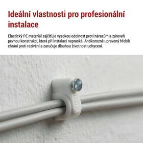 Kabelový klip EMOS 10MM, 50KS bílý

 obrázek produktu 2 z 9