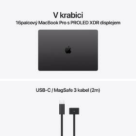 Notebook Apple 16" PROLED XDR M5 Pro 18×CPU 20×GPU, 48 GB, 1 TB - vesmírně černý CZ 

 obrázek produktu 8 z 8