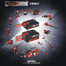 Odvětvovač Einhell GE-LC 18 Li T Expert Plus (bez baterie) 3410810 

 obrázek produktu 15 z 25