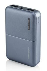 Powerbanka GoGEN 10000 mAh, PB100007, metalická modrá

 obrázek produktu 1 z 6