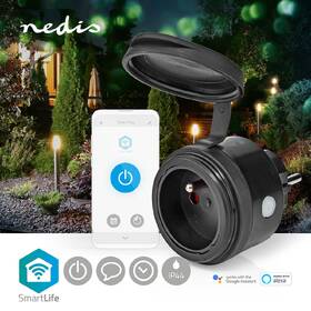 Chytrá zásuvka Nedis SmartLife, Wi-Fi, 3680 W, IP44 

 obrázek produktu 7 z 8