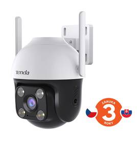 IP kamera Tenda CH3-WCA, venkovní, otočná, LED světlo černá barva
