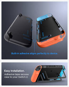Pouzdro Spigen Nano Pop Special Edition  - Nintendo Switch 2 černé/oranžové

 obrázek produktu 16 z 19