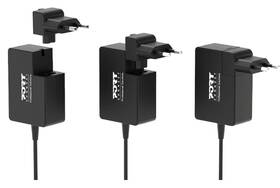 Napájecí adaptér PORT CONNECT GaN 100W Travel EU,US,UK a AU/CN plug, 2x USB-C PD a USB-A černý

 obrázek produktu 1 z 5