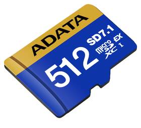 Paměťová karta ADATA Premier Extreme MicroSDXC 512GB SD7.1, U3 (800R/700W) modrá

 obrázek produktu 2 z 3