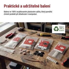 Páska EMOS SAMOLEPICÍ 30×30 3M TAPE, 25KS bílá

 obrázek produktu 4 z 12