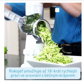 Struhadlo MediaShop Livington Sumo Slicer bílá barva
