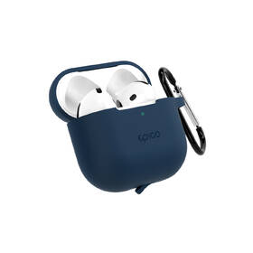 Pouzdro Epico Outdoor Cover s karabinou pro Apple AirPods 4 modré

 obrázek produktu 1 z 3