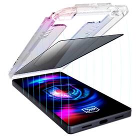 Tvrzené sklo 3mk Hardglass Max Privacy FrameFit na Samsung Galaxy A16 4G/5G/ A17 4G/5G 

 obrázek produktu 5 z 7
