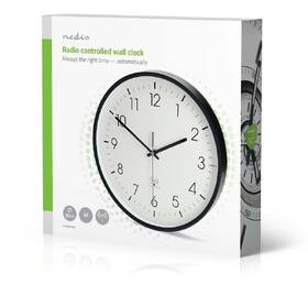 Nástěnné hodiny Nedis CLWA6226BK černé/bílé

 obrázek produktu 3 z 3
