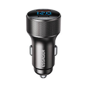 Adaptér do auta Essager s digitálním displejem PD3.0 + QC3.0 45W černý

 obrázek produktu 2 z 3