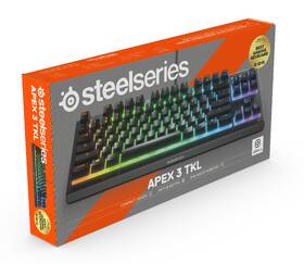 Klávesnice SteelSeries Apex 3 TKL CZ černá

 obrázek produktu 11 z 14