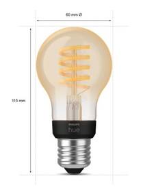 Chytrá žárovka Philips Bluetooth, filament, 7W, E27, White Ambiance 

 obrázek produktu 3 z 7