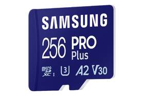 Paměťová karta Samsung 256GB UHS-I U3 (180R/130W) + USB adaptér 
