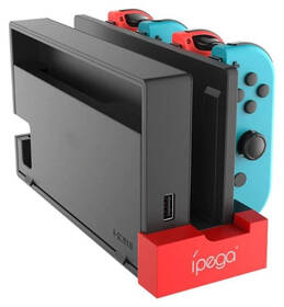 Dokovací stanice iPega 9186 - Nintendo Switch a Joy-Con černá

 obrázek produktu 6 z 6