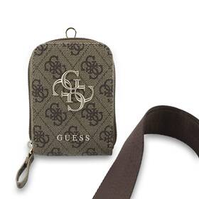 Popruh na krk Guess Crossbody PU 4G Metal Logo + Peněženka hnědý

 obrázek produktu 2 z 5