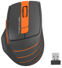 Myš A4Tech FG30B, FSTYLER oranžová barva
