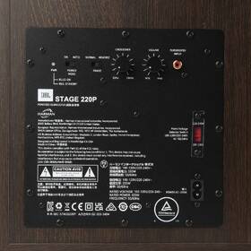 Subwoofer JBL STAGE 220P černý/hnědý

 obrázek produktu 7 z 7