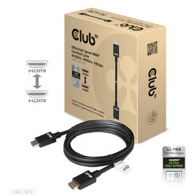Kabel Club3D HDMI, High Speed 4K, 3m černý

 obrázek produktu 1 z 4