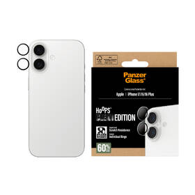 Ochranné sklo čočky fotoaparátu PanzerGlass HoOps na Apple iPhone 17/16/16 Plus průhledné

 obrázek produktu 3 z 6
