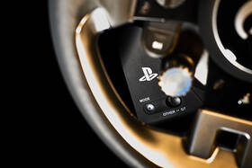 Volant Thrustmaster T-GT pro PS5, PS4 a PC + pedály černá barva
