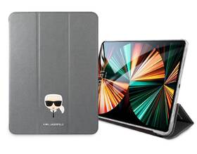 Pouzdro na tablet Karl Lagerfeld Head Saffiano na Apple iPad Pro 11" stříbrné

 obrázek produktu 1 z 3