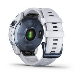 Chytré hodinky Garmin fenix 7 Sapphire Solar - Titan Blue/ White Silicone Band 

 obrázek produktu 10 z 10