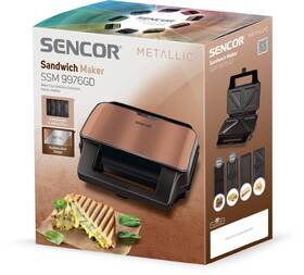 Sendvičovač Sencor SSM 9976GD černý/měděný

 obrázek produktu 16 z 16