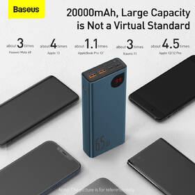 Powerbanka Baseus 20000mAh 65W modrá

 obrázek produktu 11 z 12