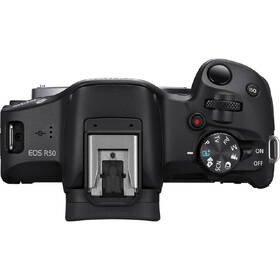 Digitální fotoaparát Canon R50, tělo černá barva
