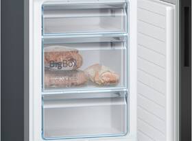 Chladnička s mrazničkou Bosch KGE398XBA VitaFresh černá barva
