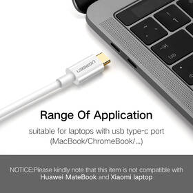 Kabel UGREEN USB-C/DisplayPort, 1,5m černý

 obrázek produktu 3 z 5