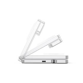 Bezdrátová nabíječka Mobile Origin Qi2 CompactStand 3in1 stříbrná barva
