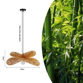 Závěsné svítidlo IMMAX BOHO MARIPOSA, D50cm, E27, přírodní juta černé/hnědé

 obrázek produktu 2 z 6