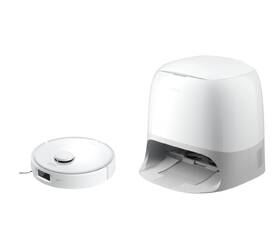 Robotický vysavač Roborock Qrevo Curv 5A1 bílá barva
