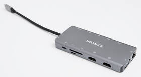 Dokovací stanice Canyon DS-12 13v1, PD 100W šedá

 obrázek produktu 1 z 10