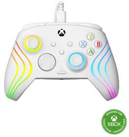 Gamepad Turtle Beach Afterglow Wave RGB - XBOX Series X/S, XBOX One, PC bílý

 obrázek produktu 1 z 9