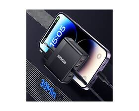 Nabíječka do sítě Essager Multi Charge 100W, 2x USB-C, 2x USB-A černá

 obrázek produktu 8 z 10