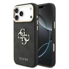 Kryt na mobil Guess 4G Metal Logo Gold Frame na Apple iPhone 18 Pro černý

 obrázek produktu 5 z 6