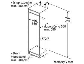 Chladnička s mrazničkou Bosch KIS86AD40 bílé

 obrázek produktu 2 z 11