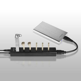 USB Hub Axagon USB / 7x USB 3.0 černý

 obrázek produktu 6 z 8