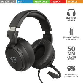Headset Trust 433 Pylo černý

 obrázek produktu 6 z 10