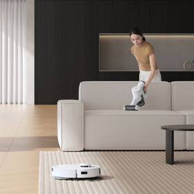 Robotický vysavač Ecovacs DEEBOT T30S COMBO WHITE bílá barva
